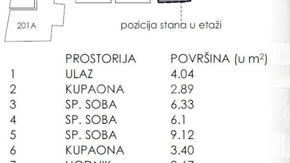 NOVO! Črnomerec, 71.85 m2, 4 sobe