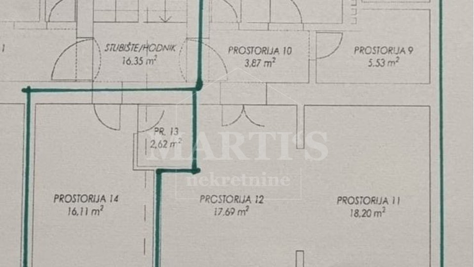 Zagreb centar, 85 m2, 3 sobe, balkon, 2 kat