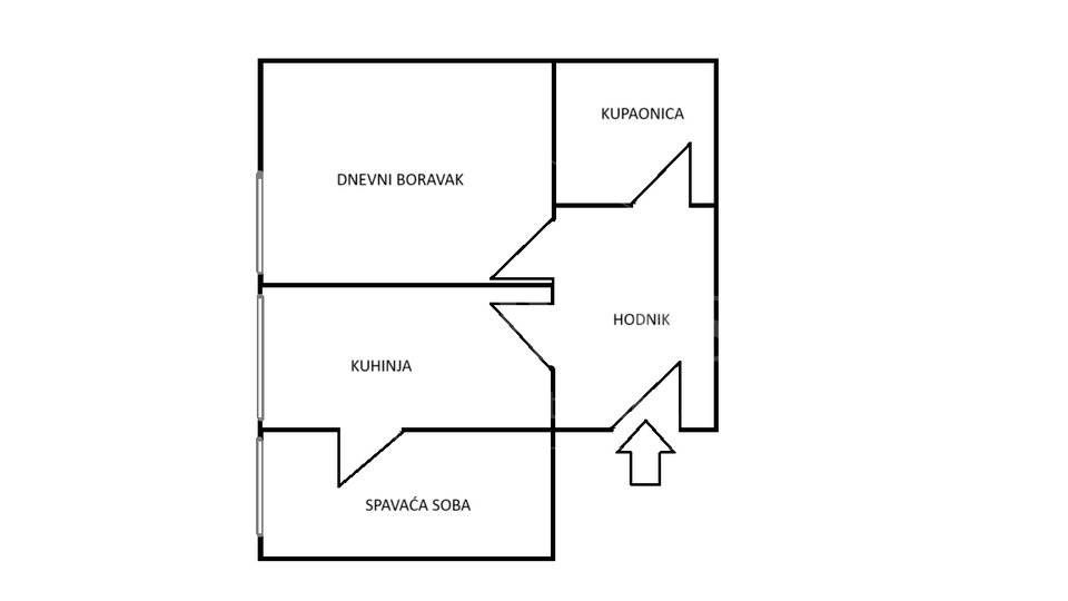 Stenjevec, Side Košutić, 2-soban, 40m2, spremište, 6. KAT