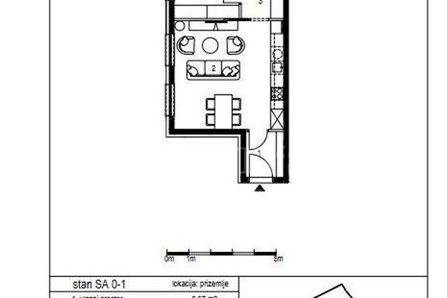Apartment, 47 m2, For Sale, Novi Zagreb - Siget