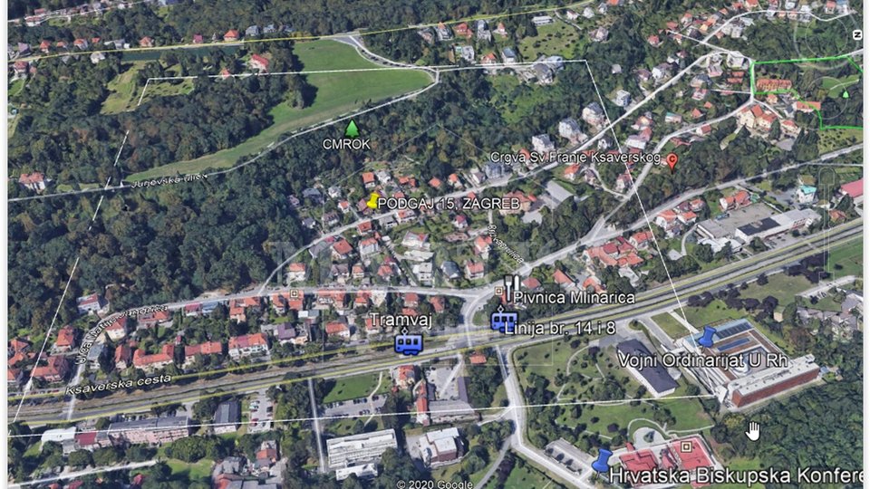 House, 289 m2, For Sale, Zagreb - Ksaver