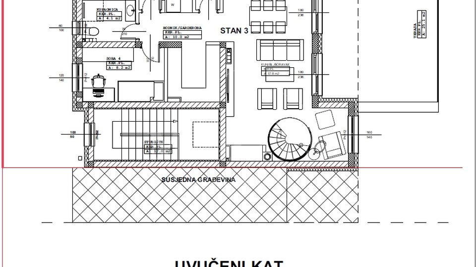 Wohnung, 124 m2, Verkauf, Zaprešić - Centar