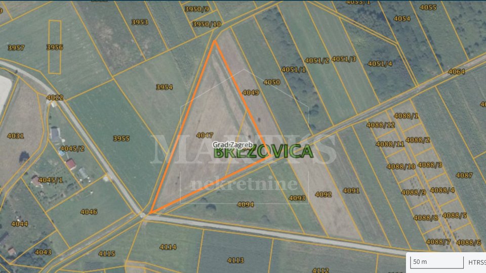 Land, 9324 m2, For Sale, Brezovica
