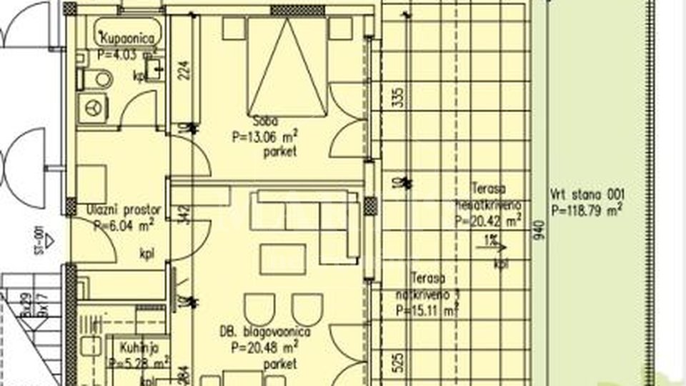 Wohnung, 88 m2, Verkauf, Zagreb - Veliko Polje